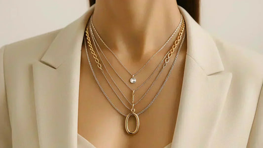 Colliers acier inoxydable hypoallergeniques