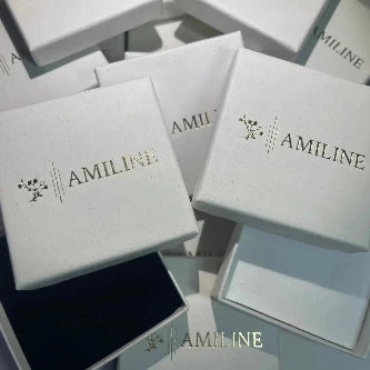 Ecrin éco-responsable pour bijoux en carton recyclé certifié FSC (C112509)- AMILINE