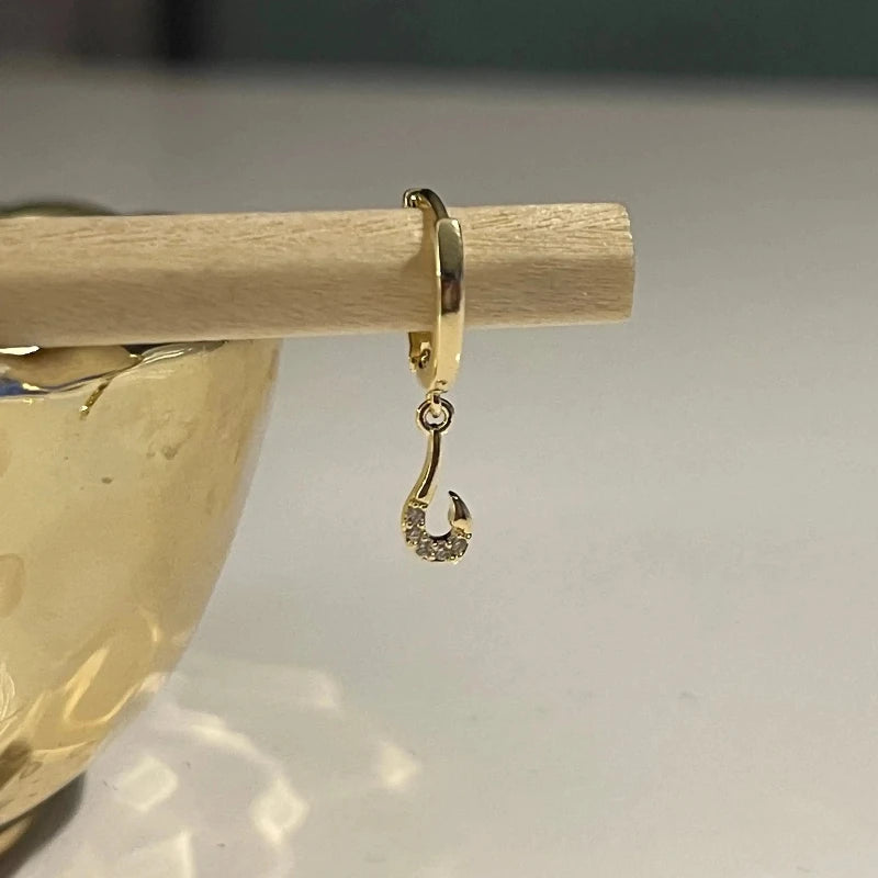 Accessoire piercing femme cuivre or 14 carats