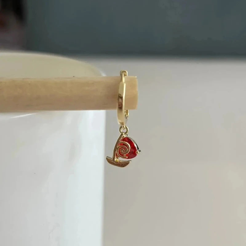 Accessoire piercing femme cuivre or 14 carats