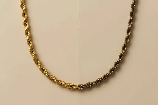 Que faire si un collier acier se ternit ou change de teinte ?