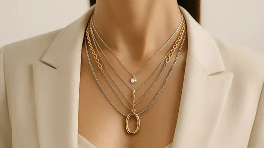 Idées de looks avec un collier acier inoxydable
