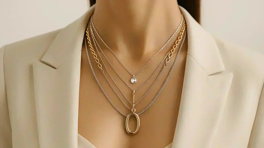Colliers acier inoxydable hypoallergeniques