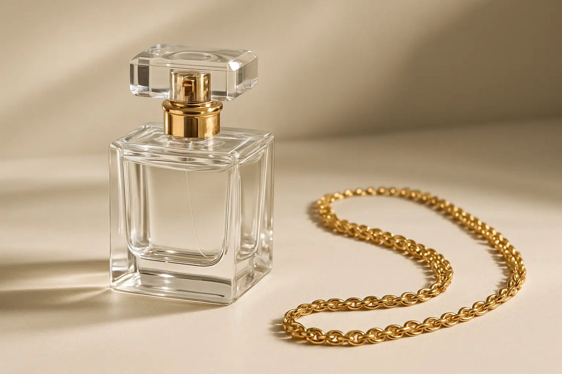 Collier acier inox et parfums : attention aux réactions ?