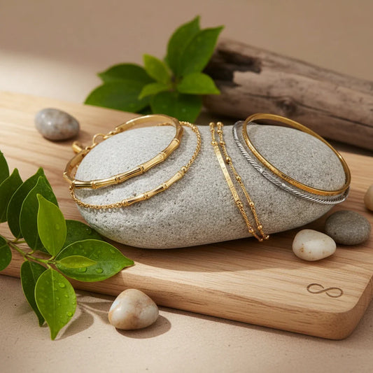 Bracelets écoresponsable acier inoxydable