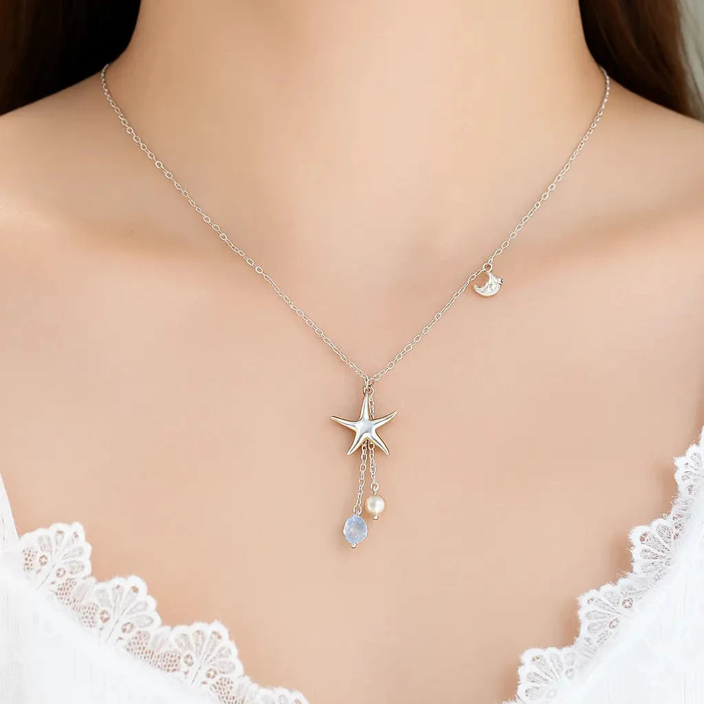 Collier_Aquamarine_etoile_des_mers_argent_925