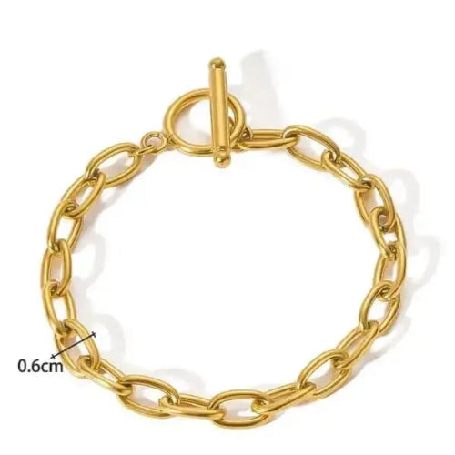 bracelet-maille-chaine-grosse-attache-bisous