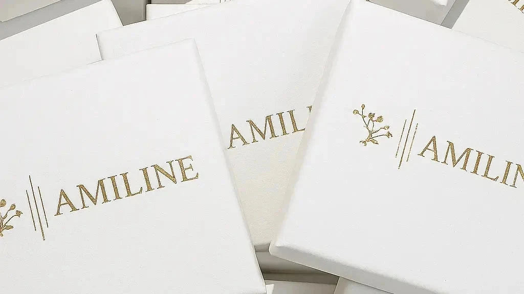 Boîte cadeau éco-responsable en carton recyclé certifié FSC - AMILINE