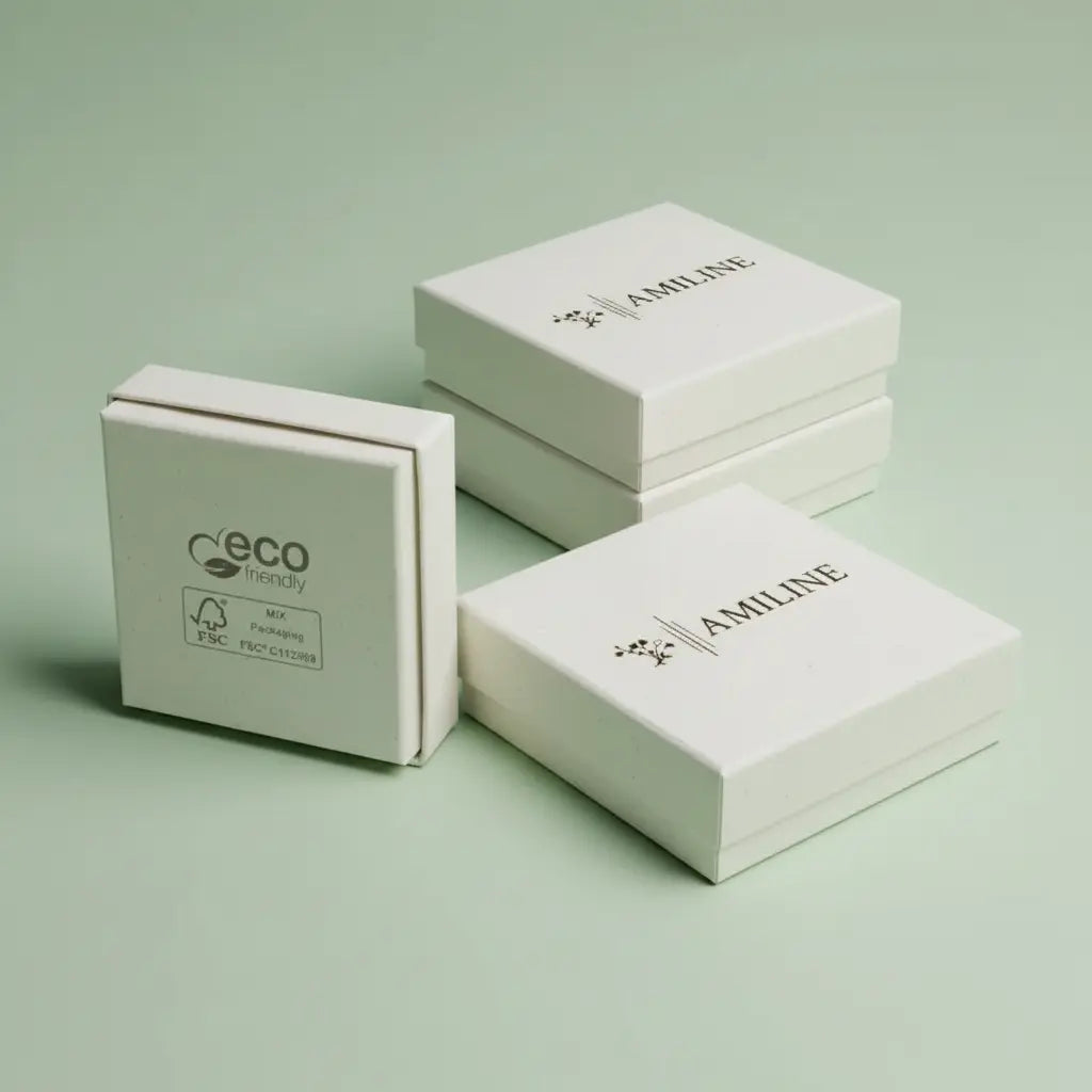 Boite recyclée bijoux Amiline