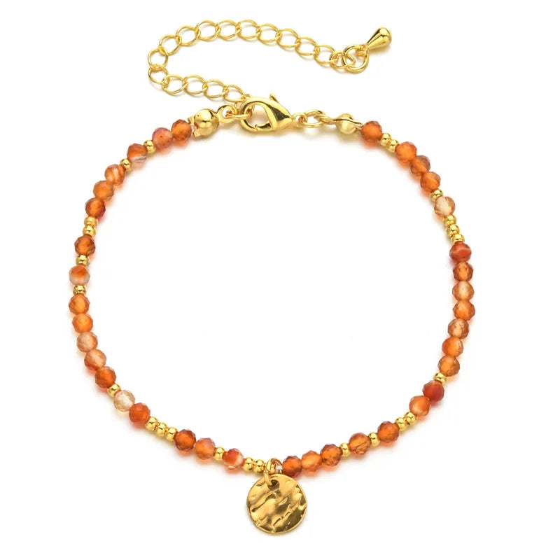 Bracelet Ivy hypoallergénique fermoir réglable doré