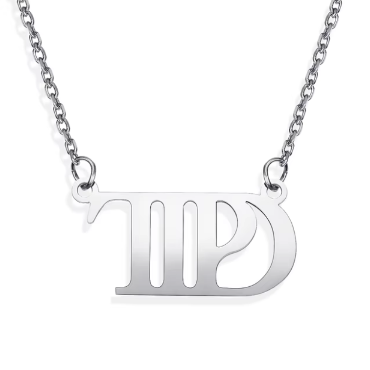 collier couleur argent ttpd