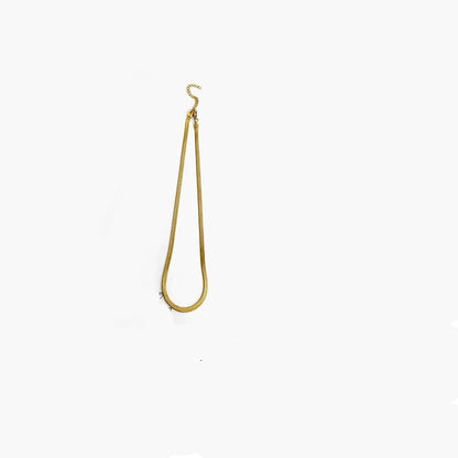 Collier Serpentine ras du cou acier inoxydable 316L
