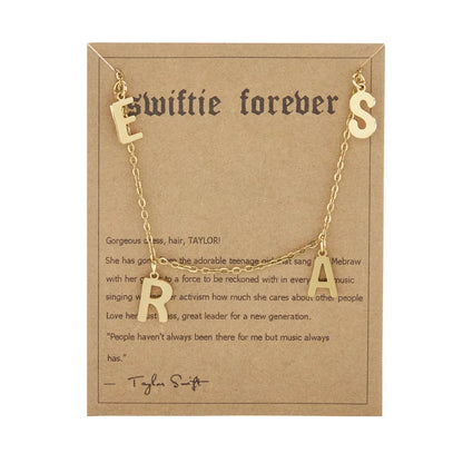 collier Eras acier inoxydable doré
