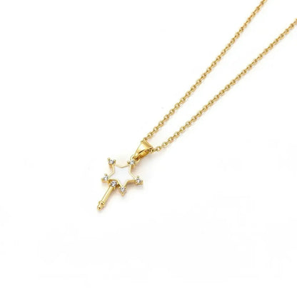 Collier_reglable_acier_inoxydable_avec_pendentif_etoile