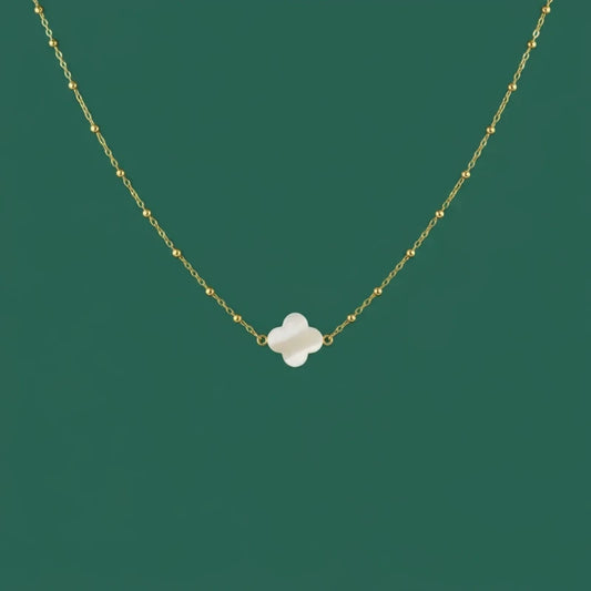 collier intemporel acier 